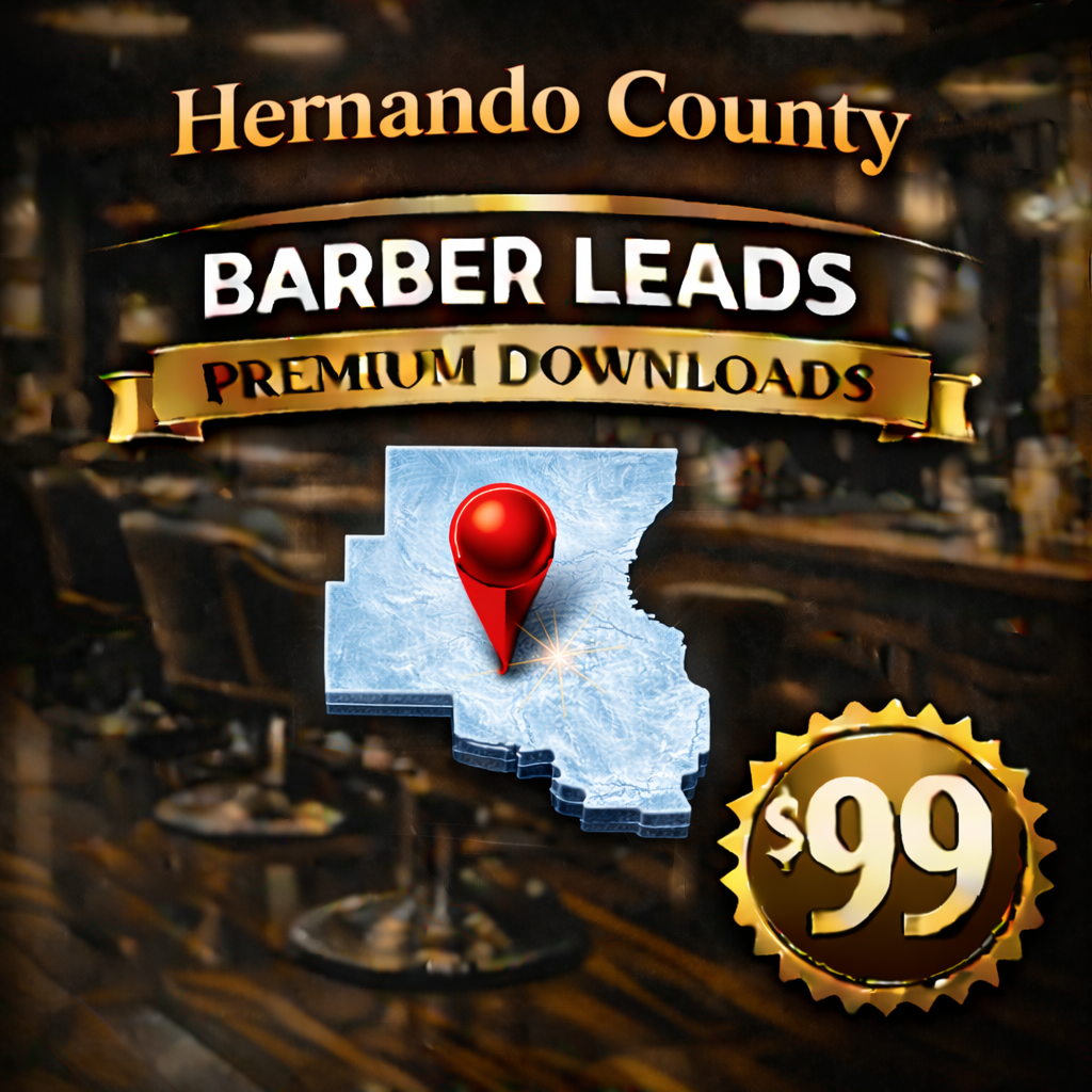 Florida Hernando County barber license leads