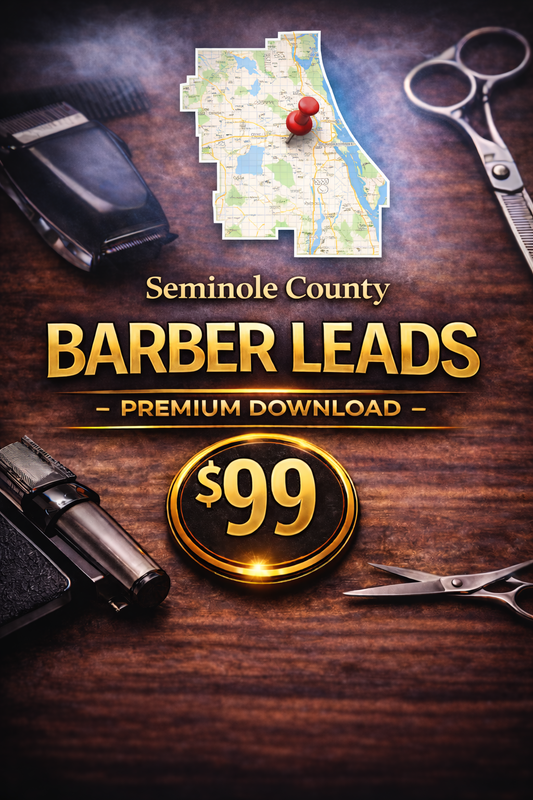 Florida Seminole County barber license leads