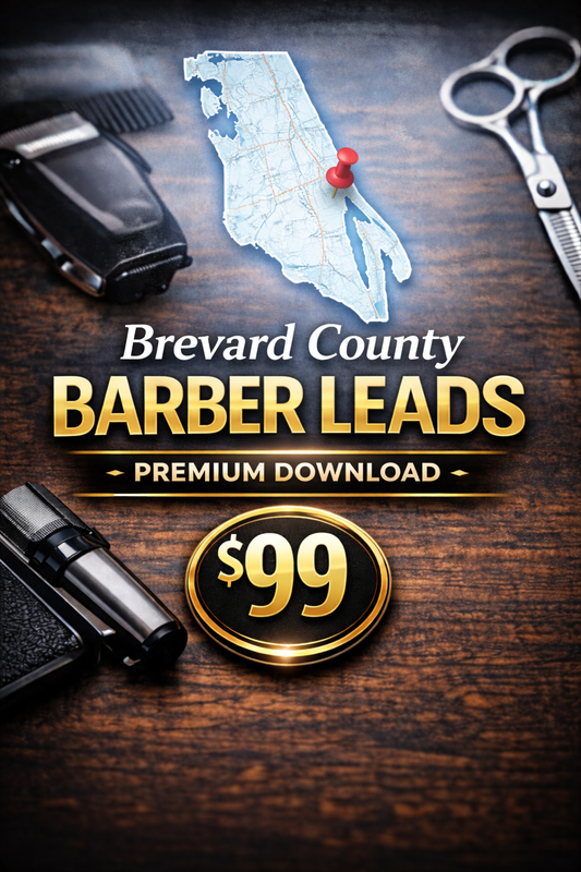 Florida Brevard County barber license leads