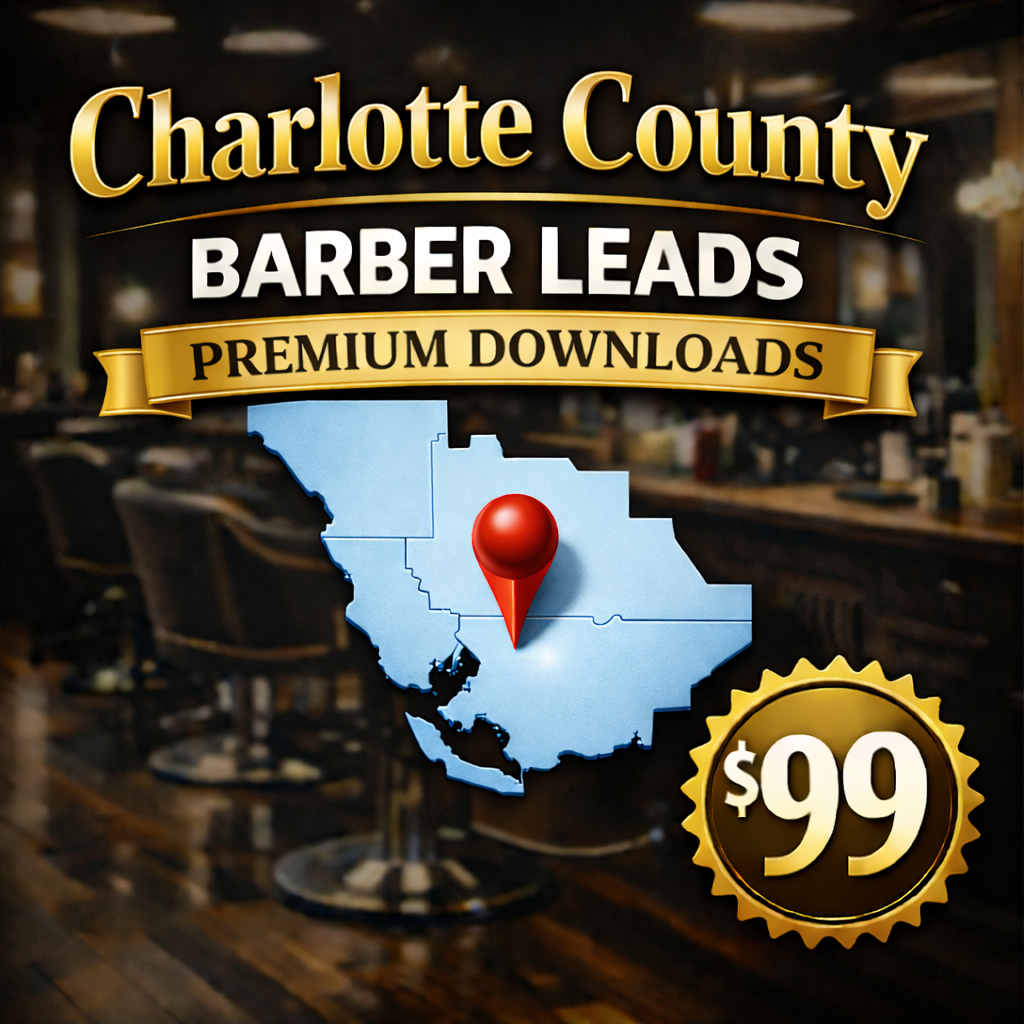 Florida Charlotte County barber license leads