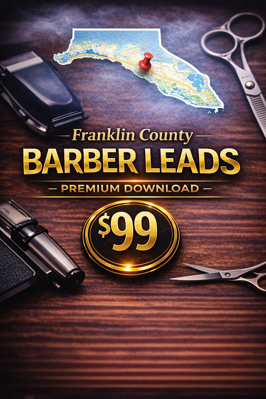 Florida Franklin County barber license leads