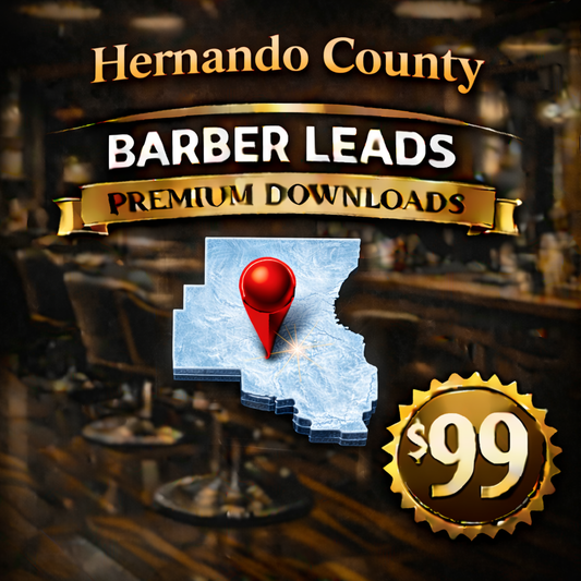 Florida Hernando County barber license leads