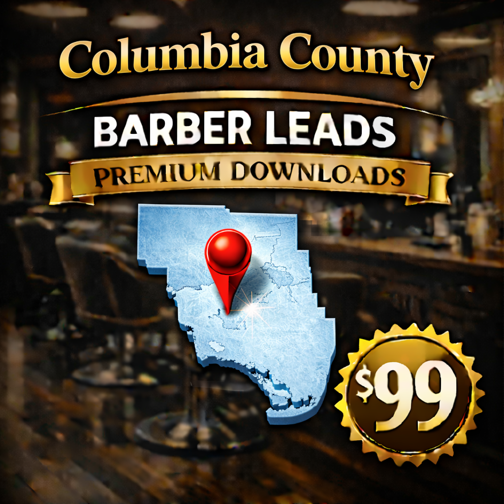 Florida Columbia County barber license leads