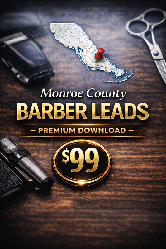 Florida Monroe County barber license leads