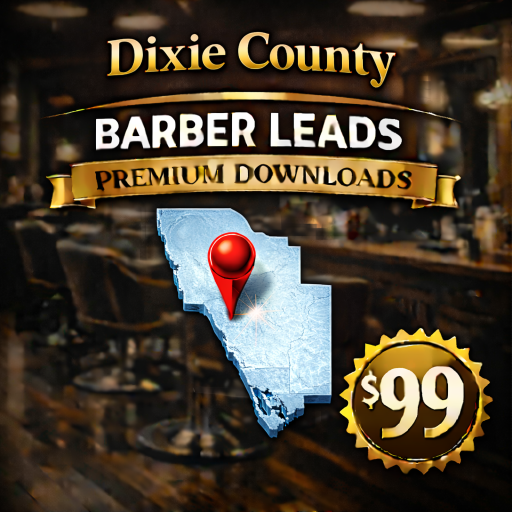 Florida Dixie County barber license leads